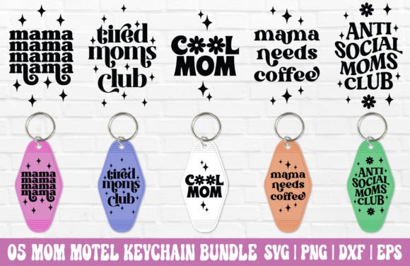 Download Mom Motel Keychain SVG Bundle - Mom SVG - Mom svg Collection