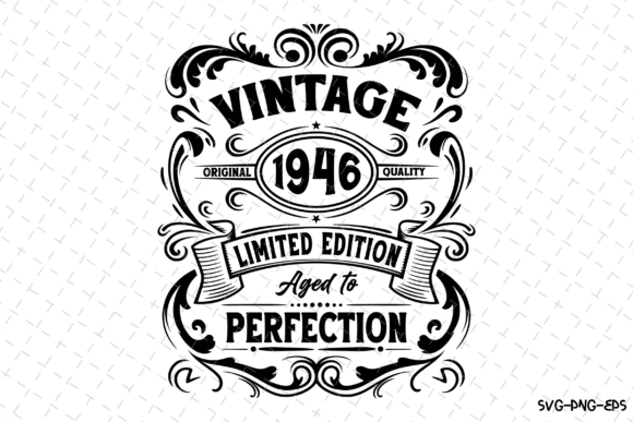 Download Vintage 1946 TranLimited Editon SVG, PNG - 1946 Collection