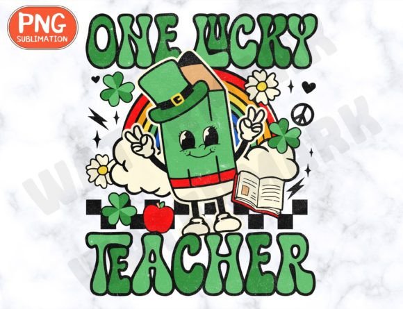 Download One Lucky Teacher Png, St Pattys Day Png - St pattys Collection