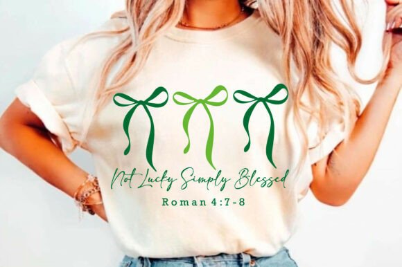 Download Not Lucky Simply Blessed Png,St Pattys - Premium Bundle